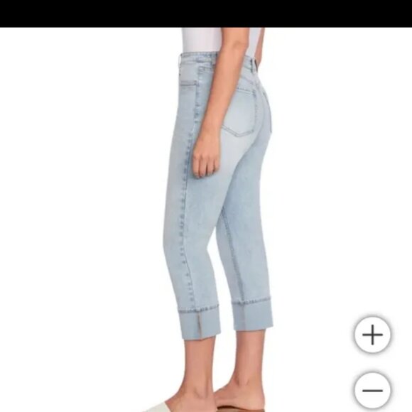 Frye Cuffed Crop Jeans size 27 - Picture 2 of 13